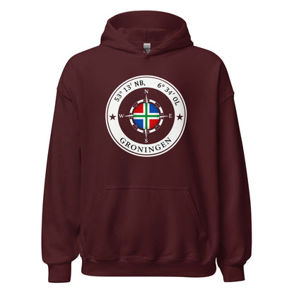 Unisex hoodie (Groningen Compass)