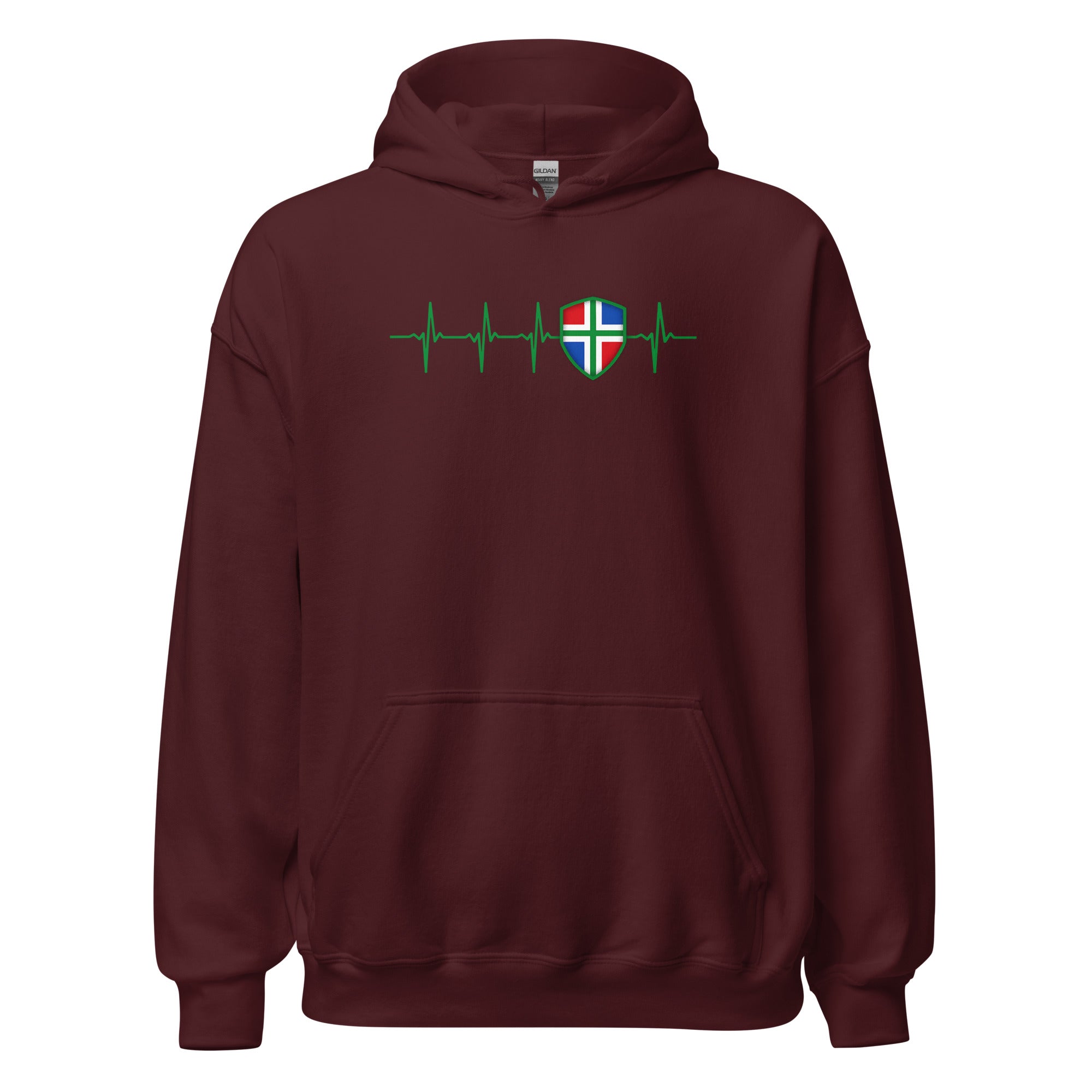 Unisex hoodie (Groningen Heartbeat)