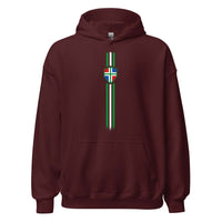 Unisex hoodie (Groningen Flag Line)