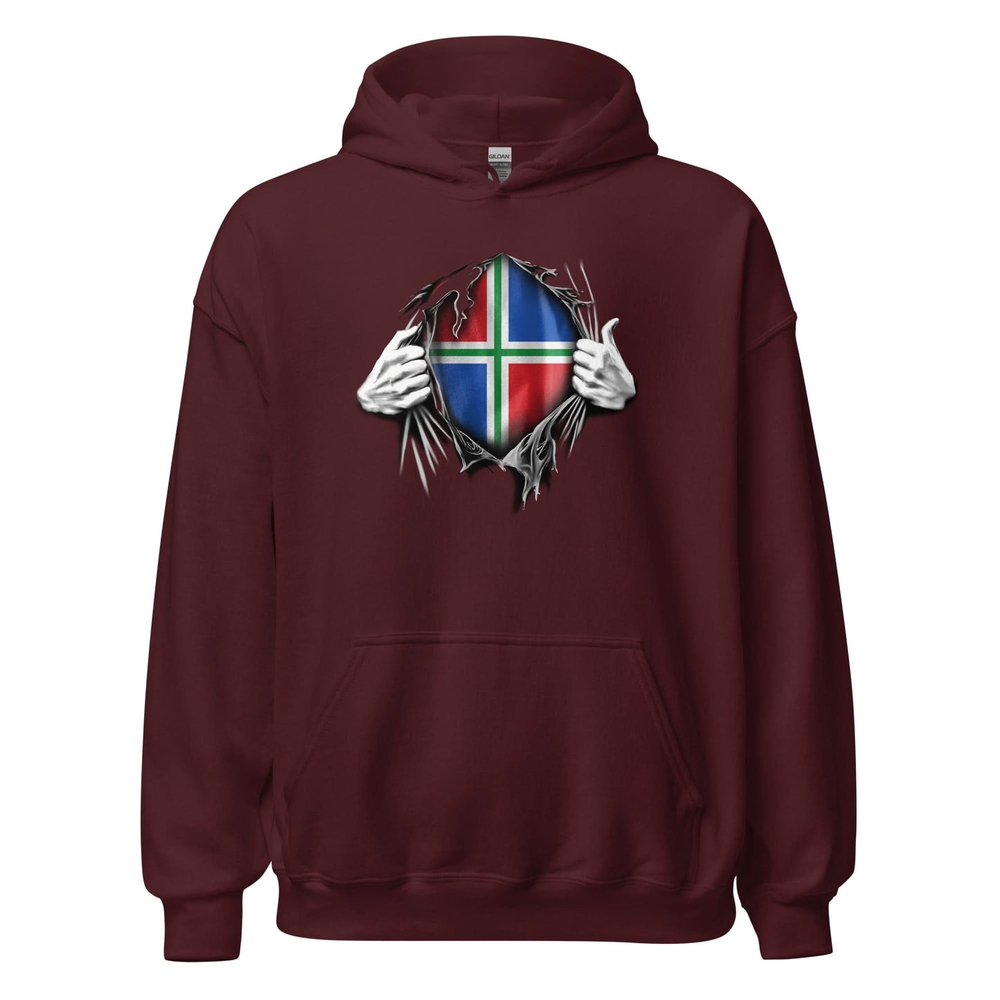Unisex hoodie (Groningen Deep in Heart)