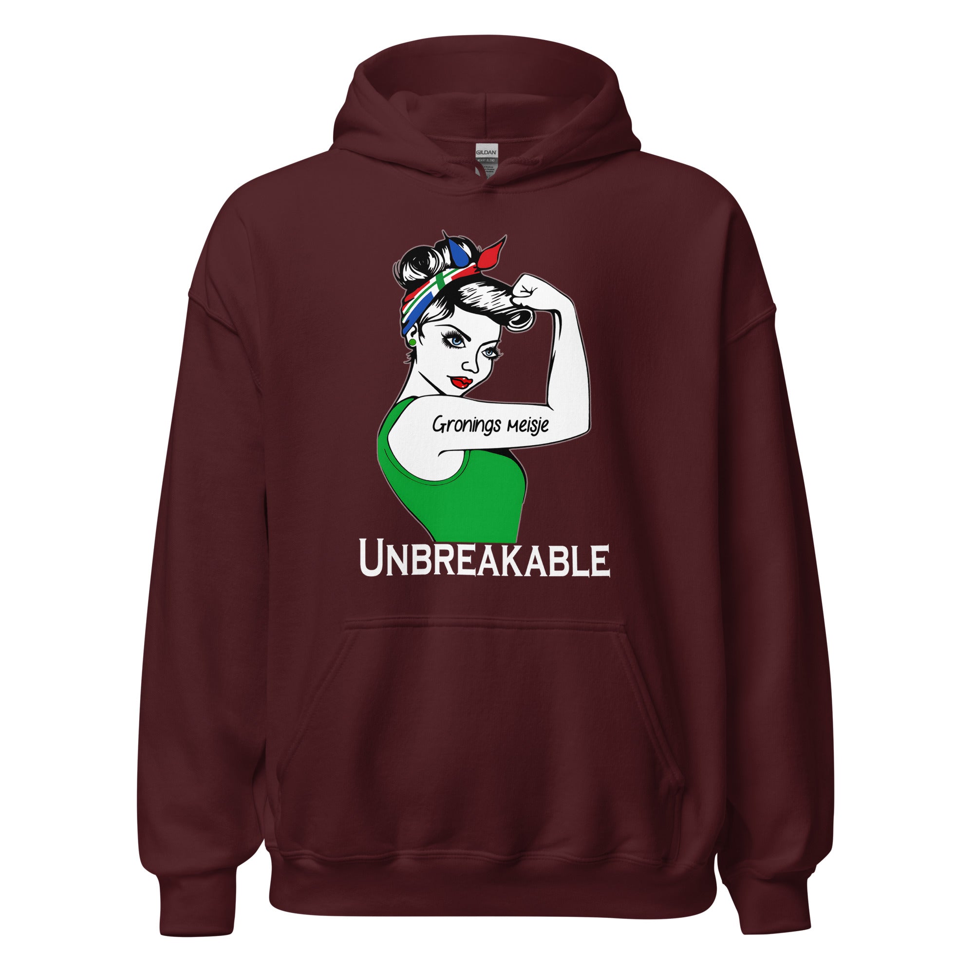 Unisex hoodie (Groningen Meisje)