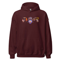 Unisex hoodie (Zeeland Flag Horen Zien en Zwijgen)