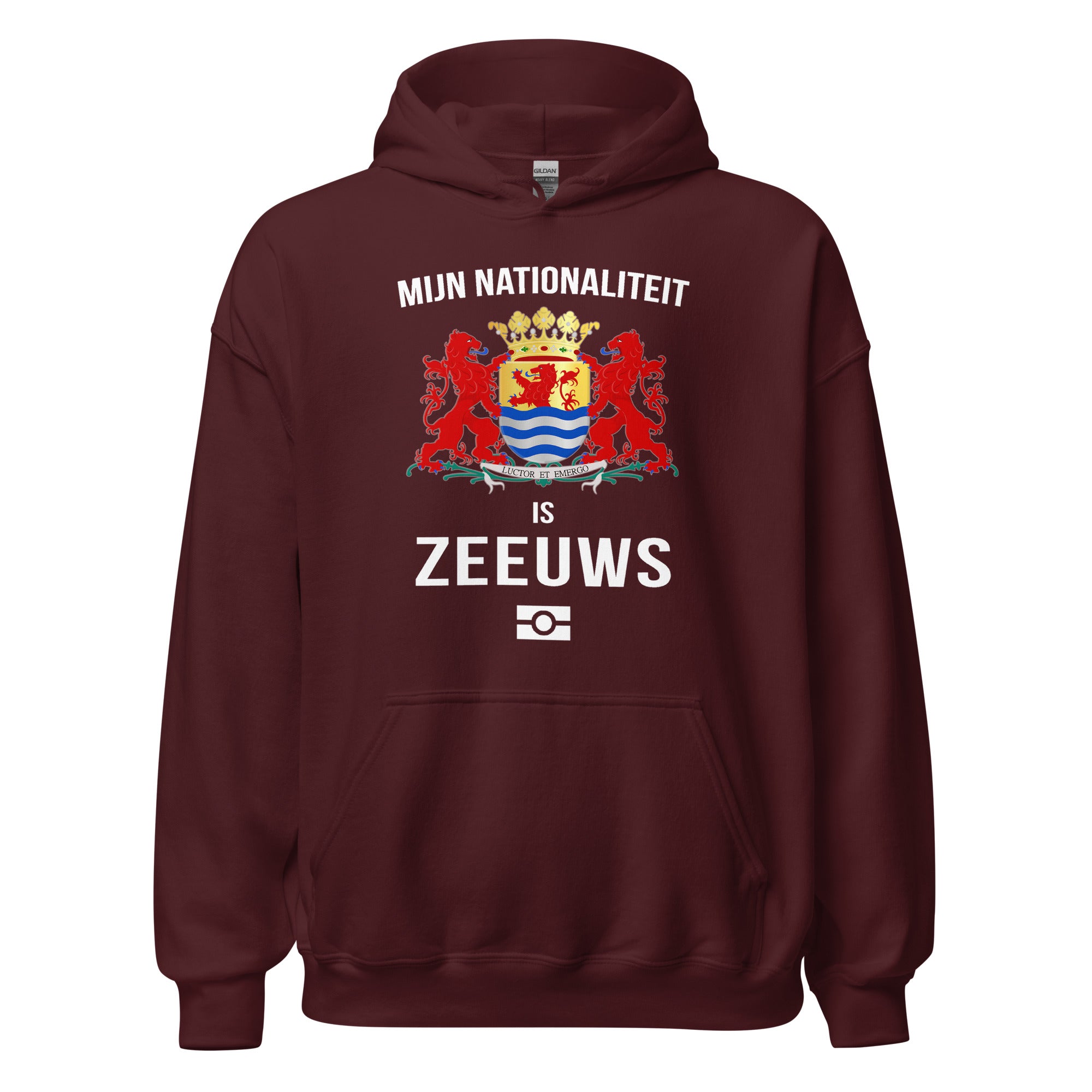 Unisex hoodie (ZEEUWS Nationaliteit) Zeeland