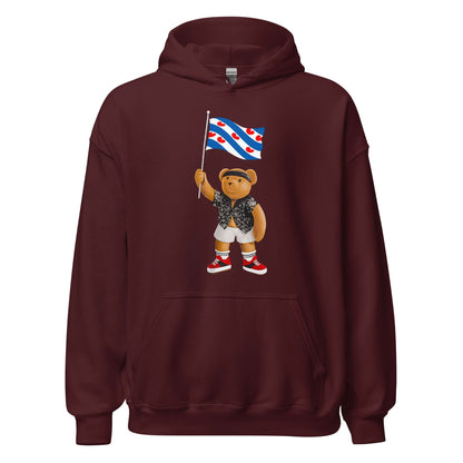 Unisex hoodie (Friesland Bear Vlag)
