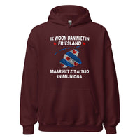 Unisex hoodie (Friesland ALTIJD IN MIJN DNA)