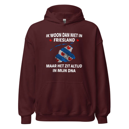 Unisex hoodie (Friesland ALTIJD IN MIJN DNA)
