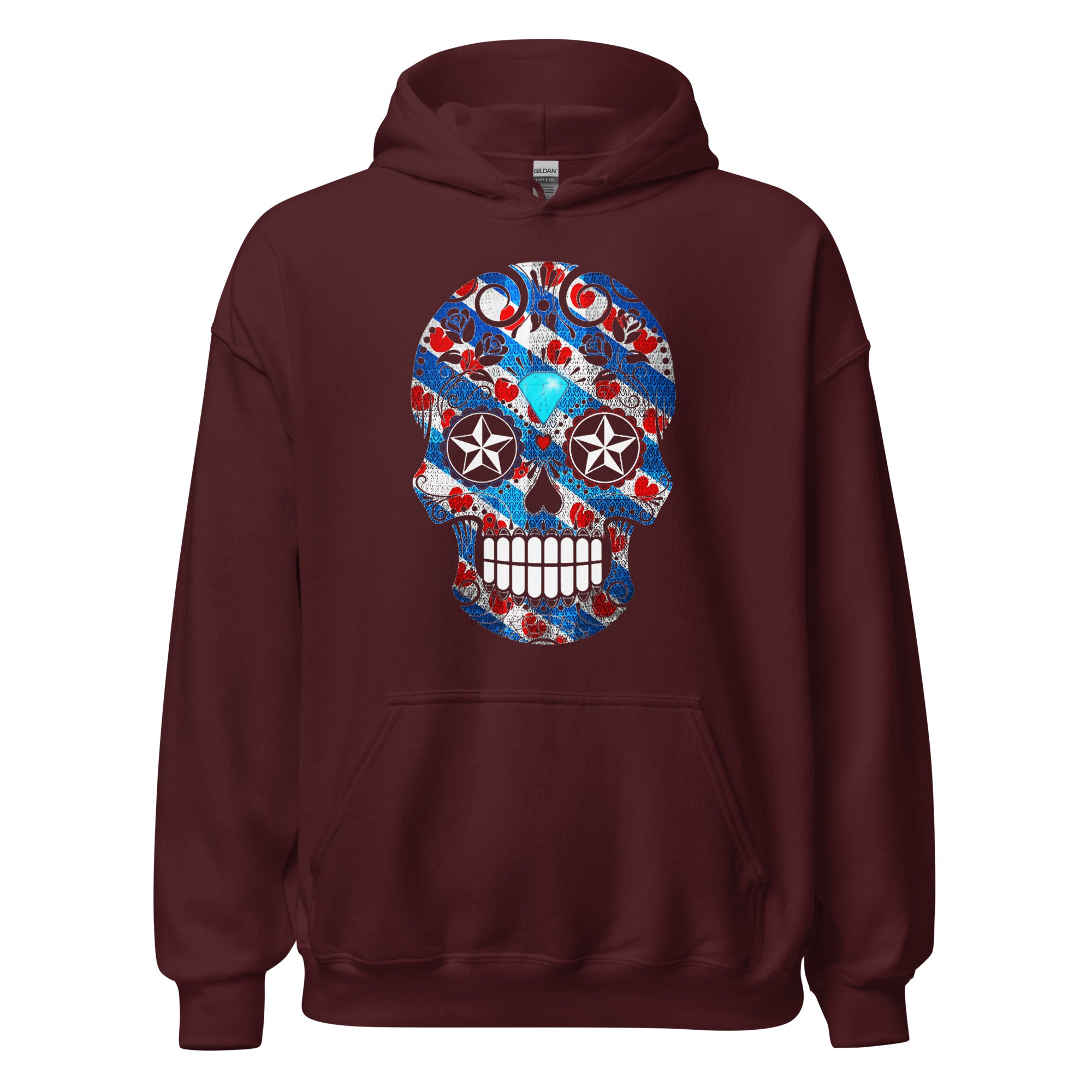 Unisex hoodie (Friesland Sugar Skull)