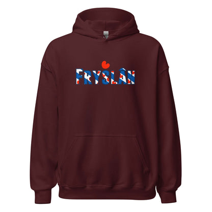 Unisex hoodie  (Fryslan Love)- Fries