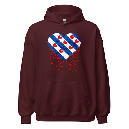 Unisex hoodie (Friesland Hart)