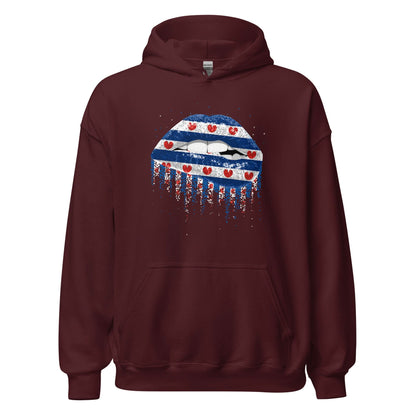 Unisex hoodie (Friesland Lips)