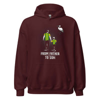 Unisex hoodie (Den Haag Van vader op zoon)