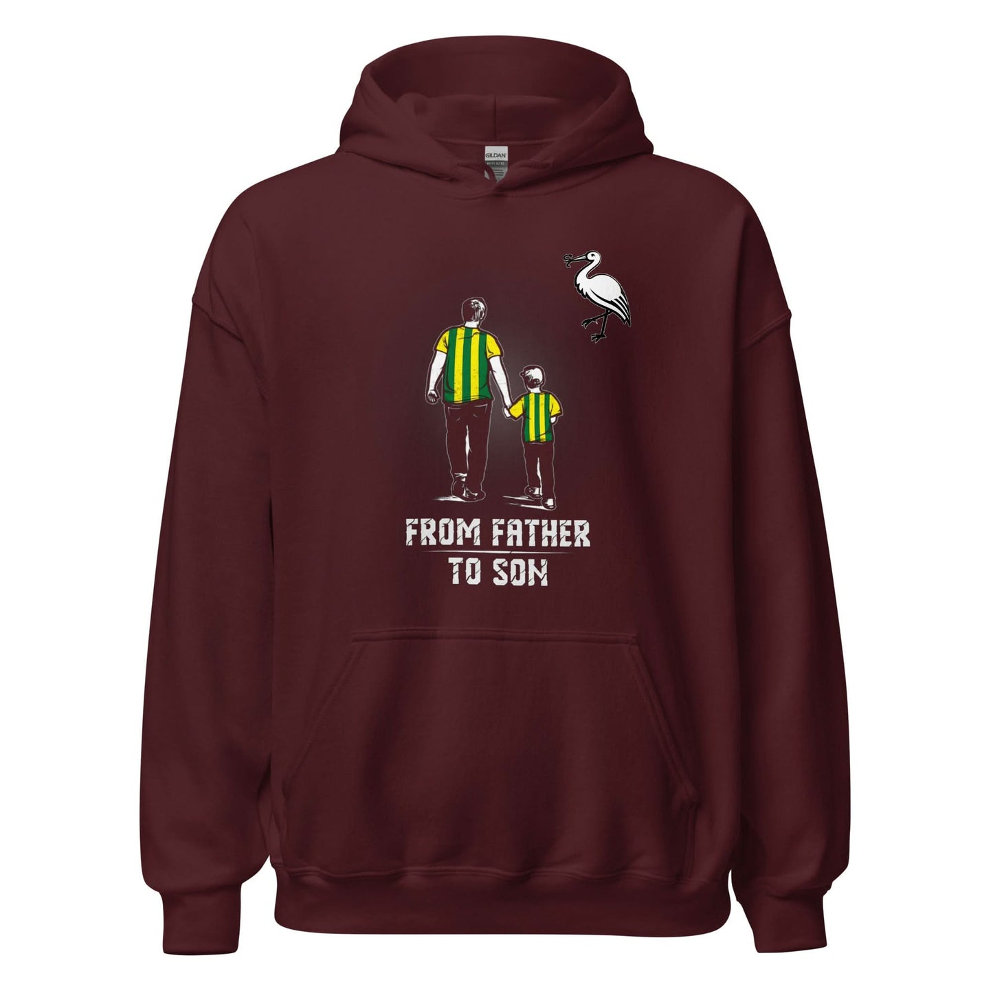Unisex hoodie (Den Haag Van vader op zoon)