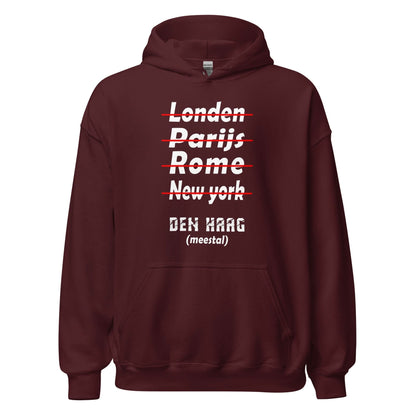 Unisex hoodie (Den Haag Meestal)