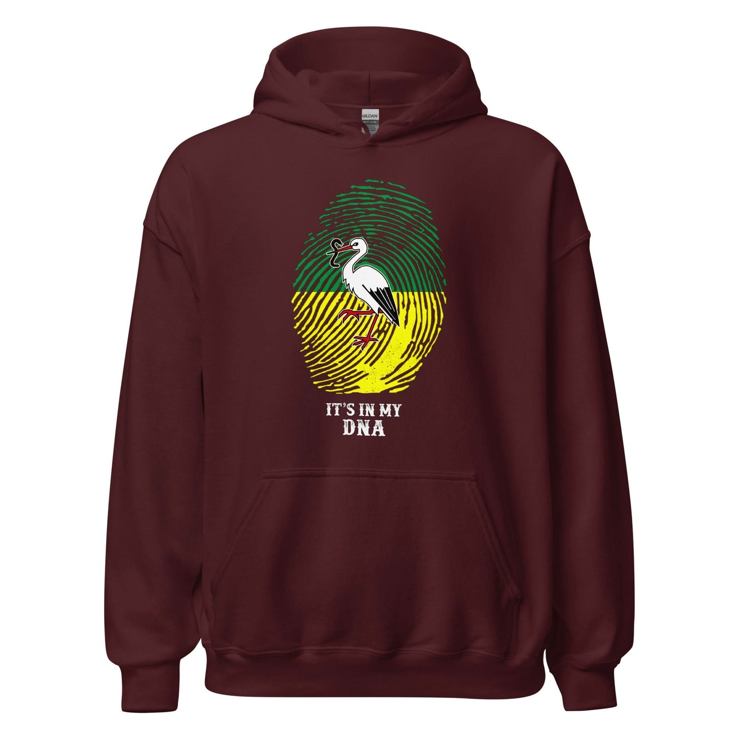 Unisex hoodie (Den Haag Vingerafdruk)