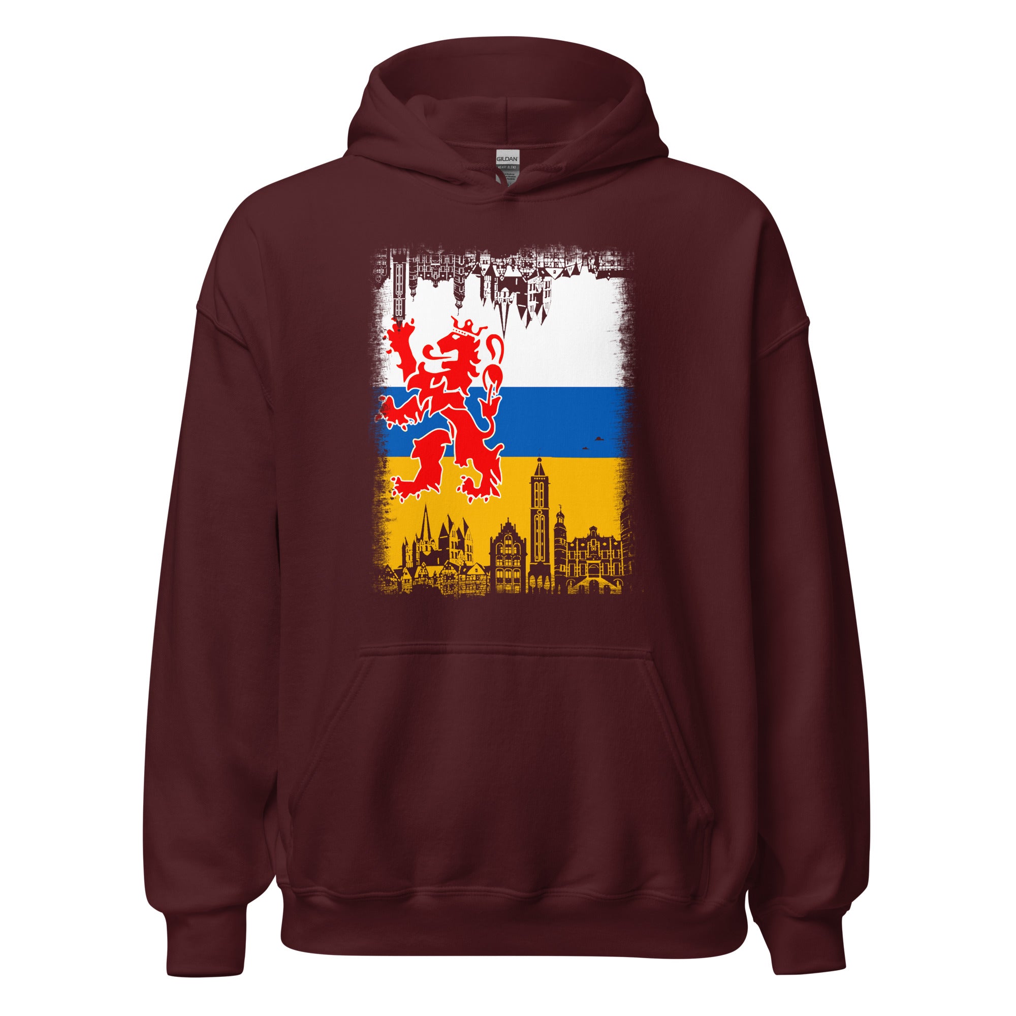 Unisex hoodie (Limburg Vlag van de stad)