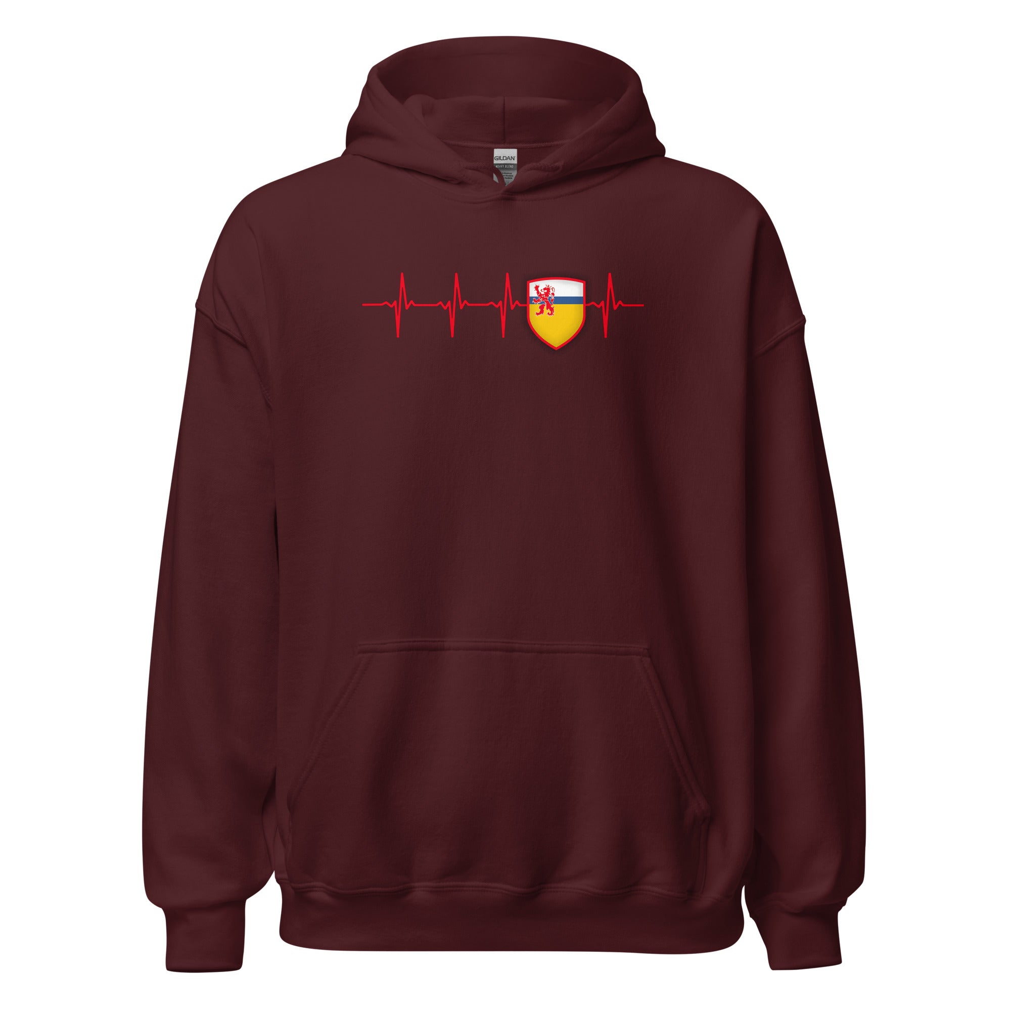 Unisex hoodie (Limburg Schild Hartslag)