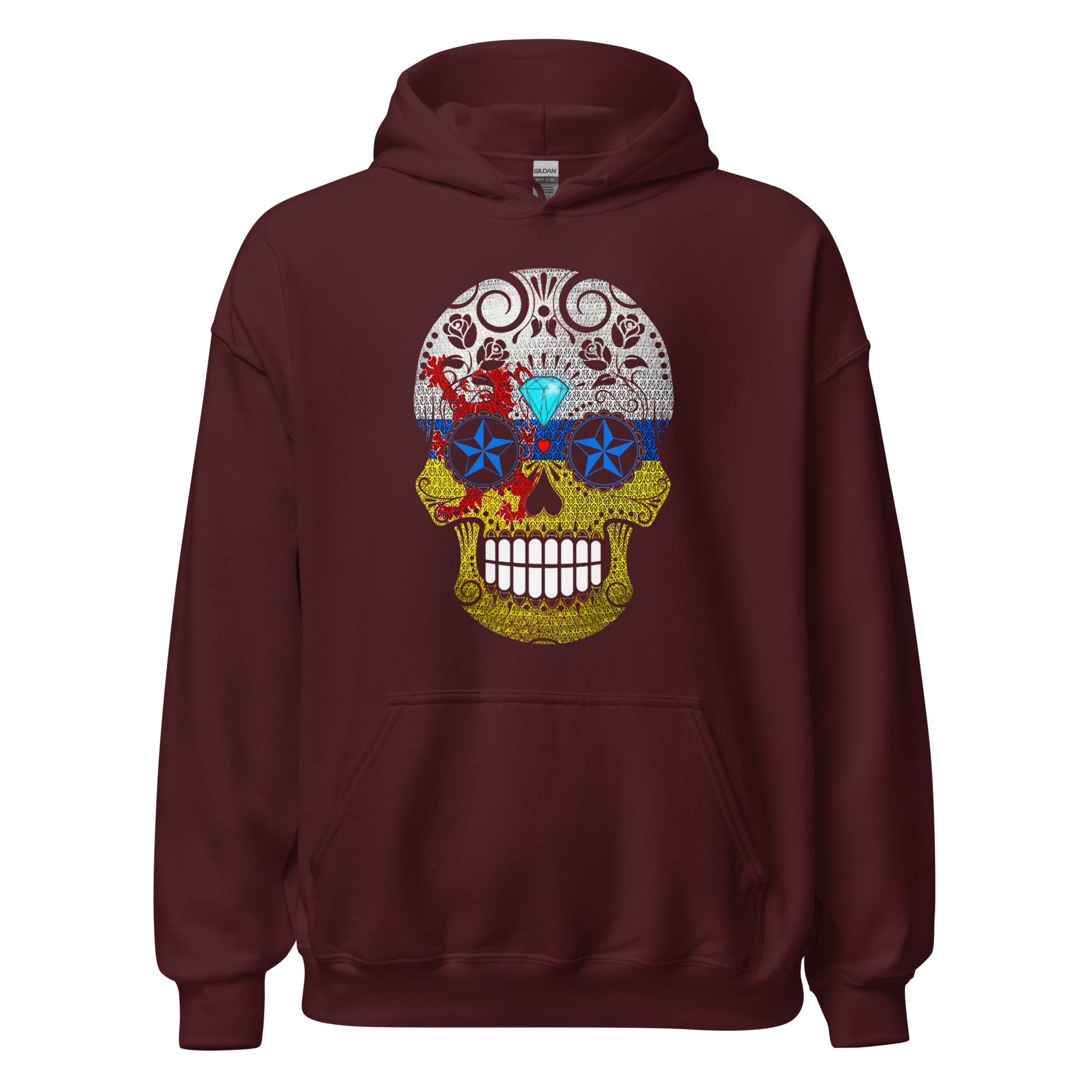 Unisex hoodie (Limburg Sugar Skull)