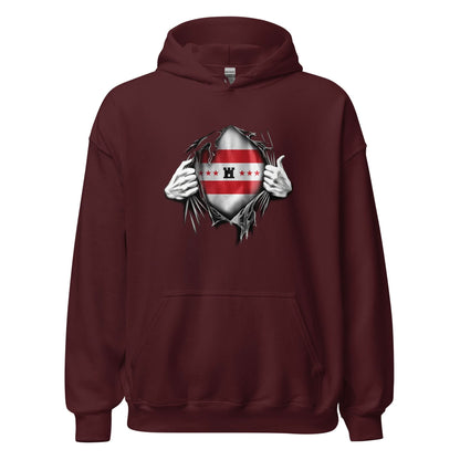 Unisex hoodie (Drenthe Diep van Hart)