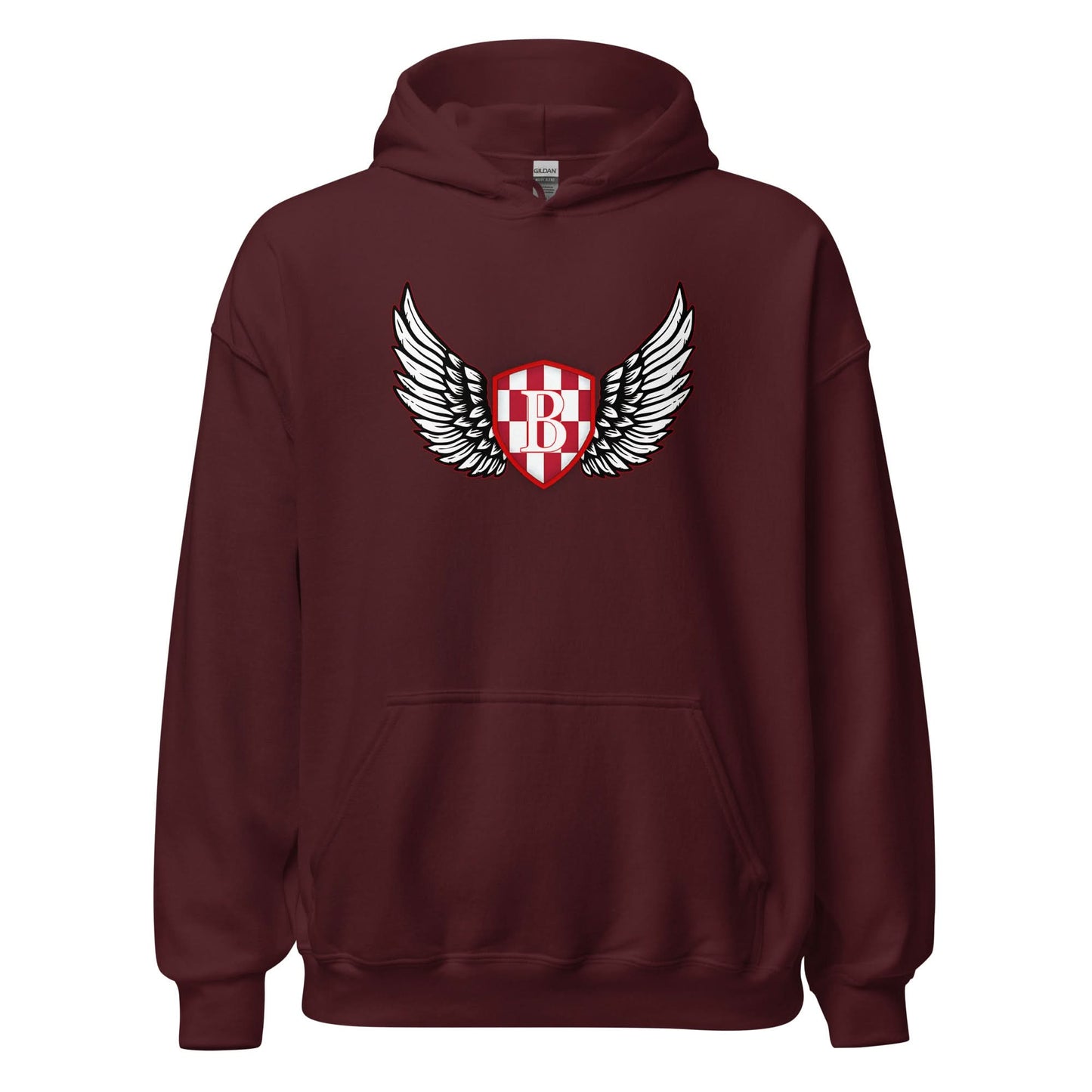 Unisex hoodie (Brabant Vlag Wings)