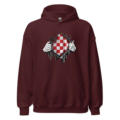 Unisex hoodie (Brabant Diep van Hart)