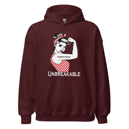 Unisex hoodie (Brabantse vrouwke Onbreekbaar)