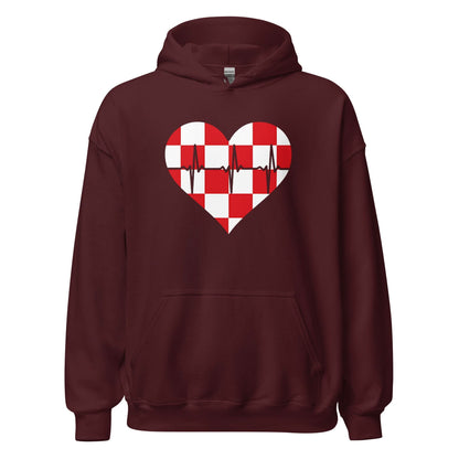 Unisex hoodie (Brabant Vlag Liefde)