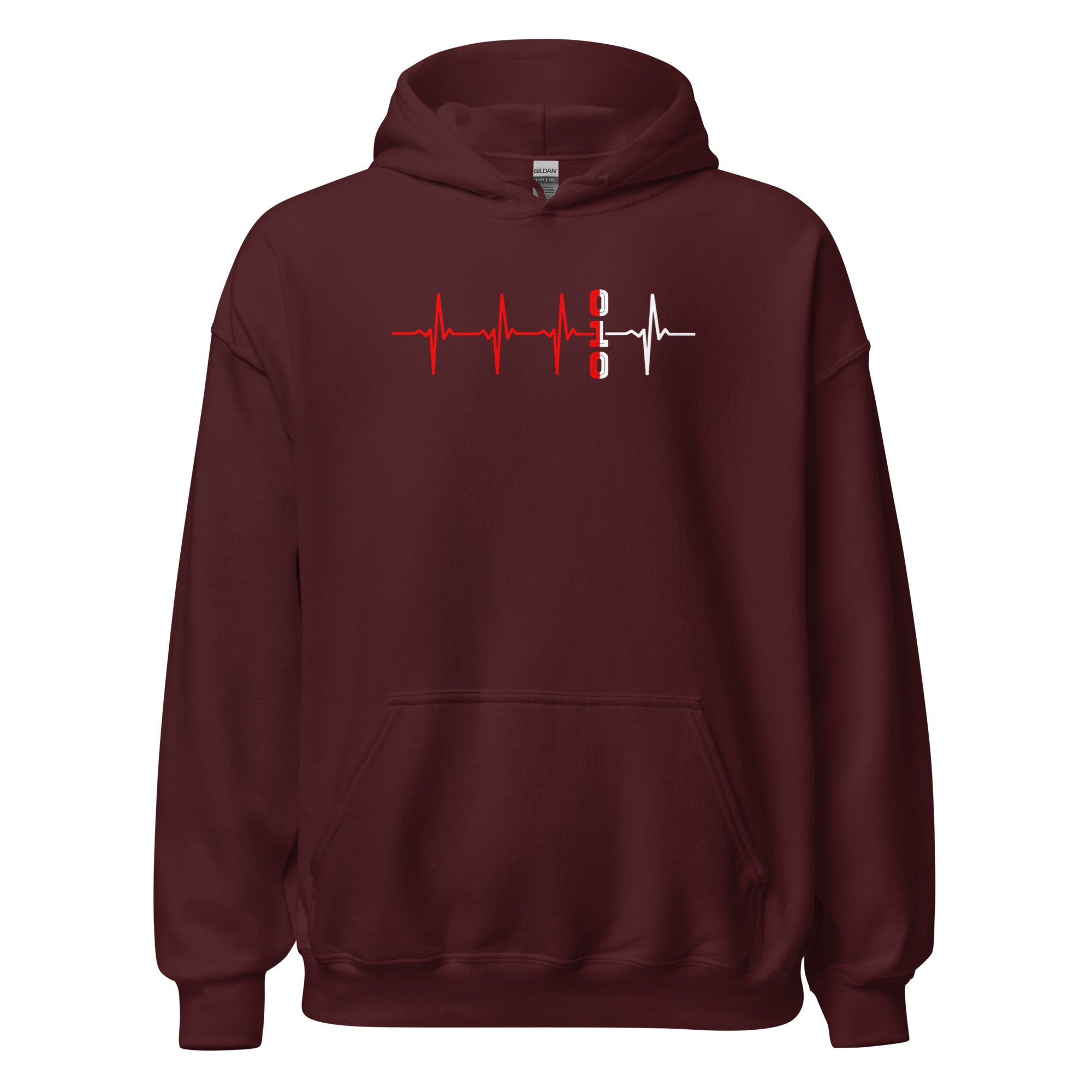 Unisex hoodie (Hartslag 010)