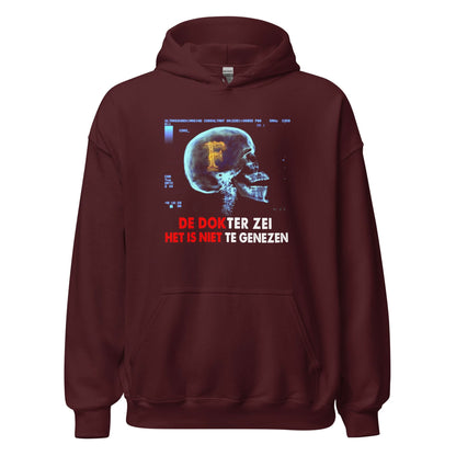 Unisex hoodie (Het is niet te genezen) 010