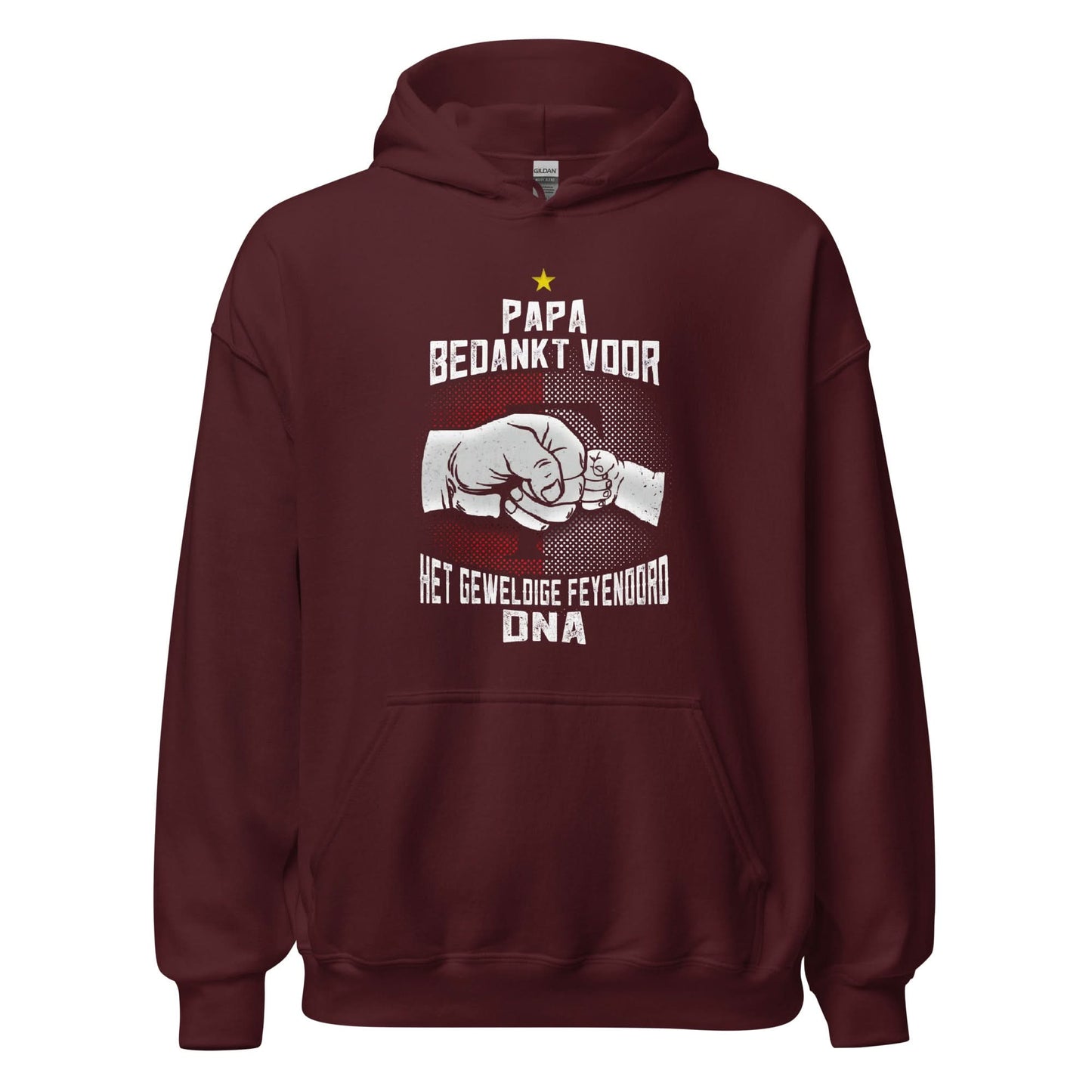Unisex hoodie (Bedankt papa) 010 DNA