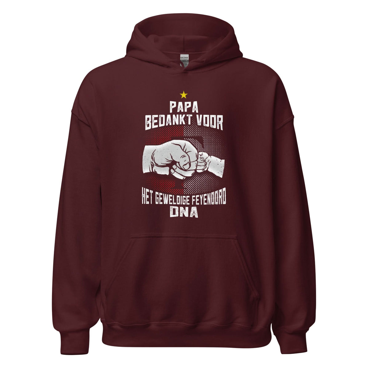 Unisex hoodie (Bedankt papa) 010 DNA