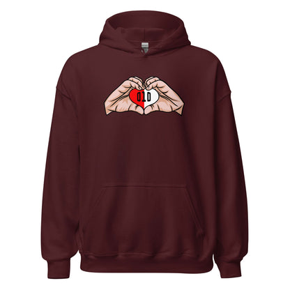 Unisex hoodie (Love mijn cluppie) 010