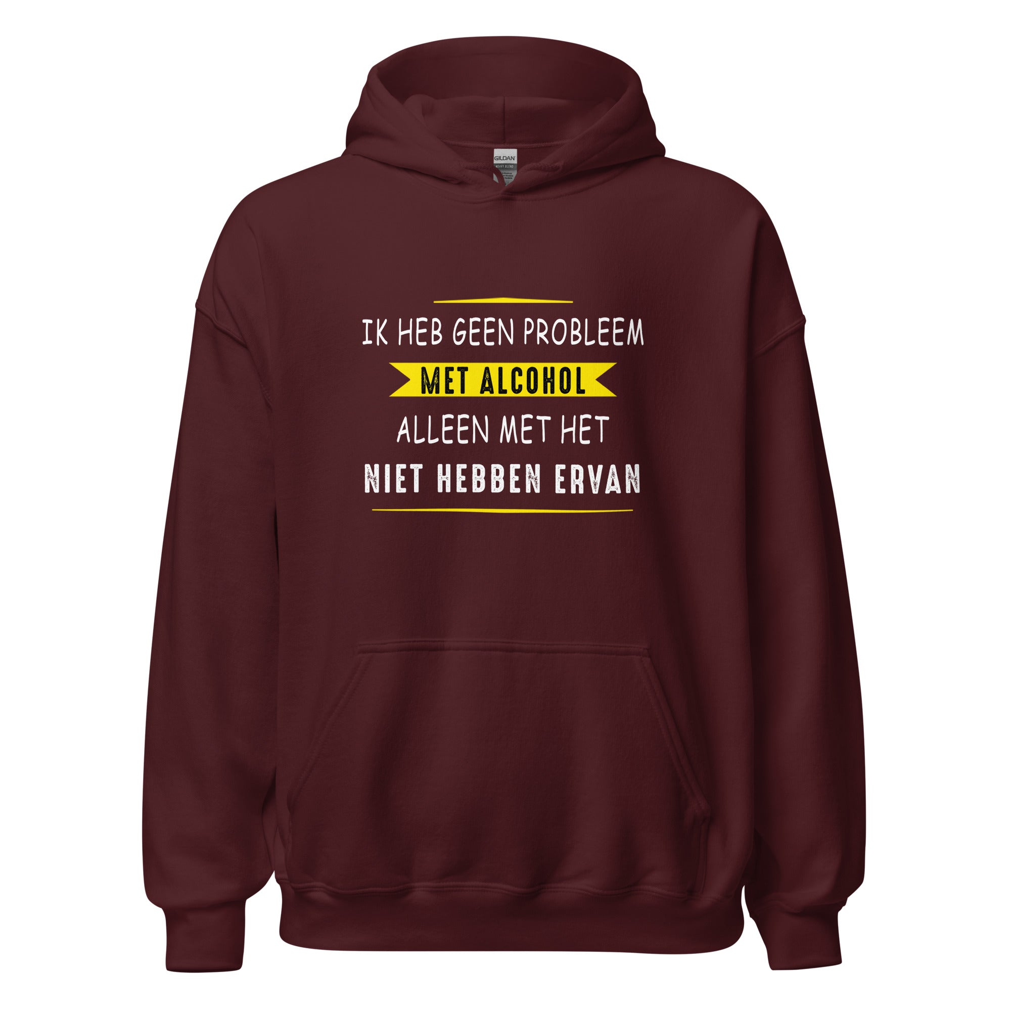 Unisex hoodie (Problem met Alcohol)