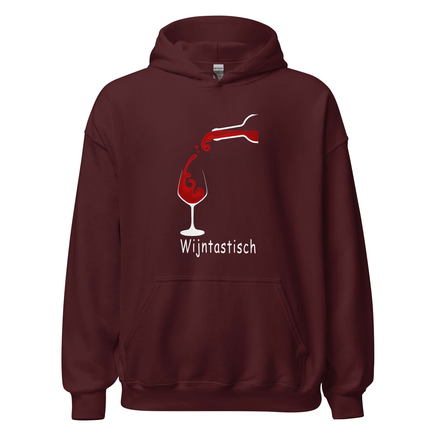 Unisex hoodie (Wijntastisch)