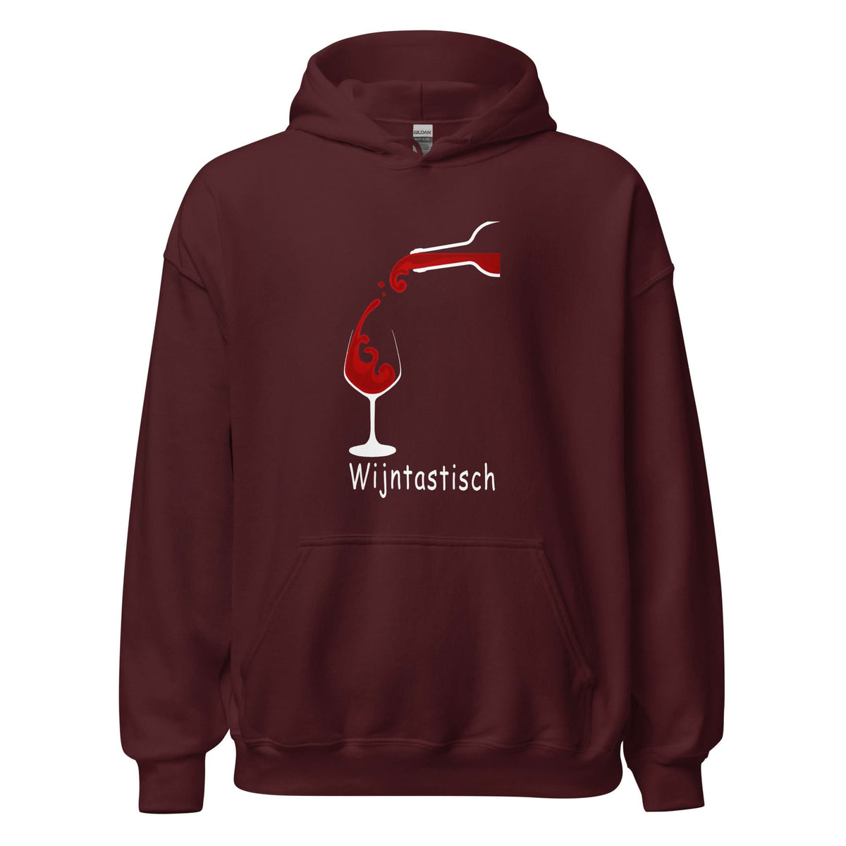 Unisex hoodie (Wijntastisch)
