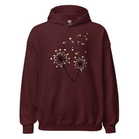 Unisex hoodie (Wijn)