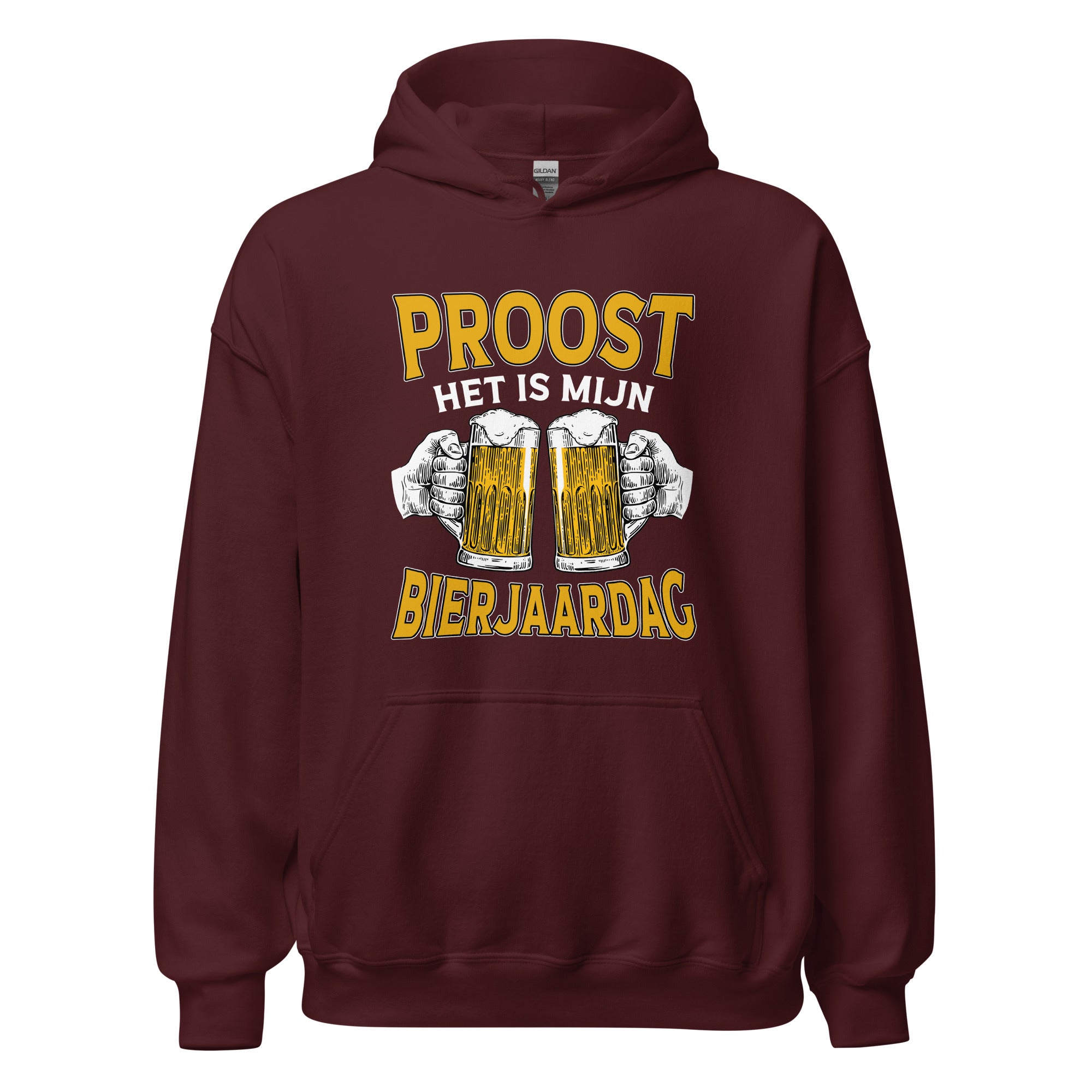 Unisex hoodie (Proost het Is Mijn Bierjaardag)