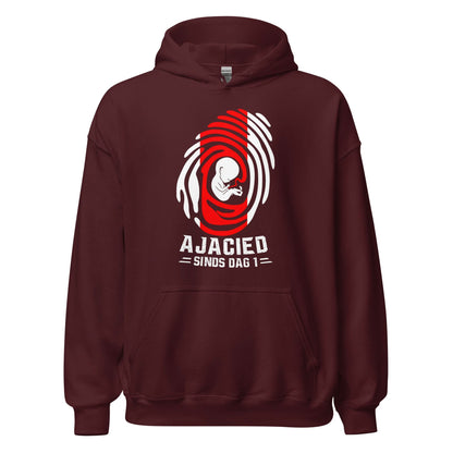 Unisex hoodie (Ajacied sinds dag 1)