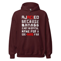 Unisex hoodie (Ajacied omdat badass geen officiële naam is)