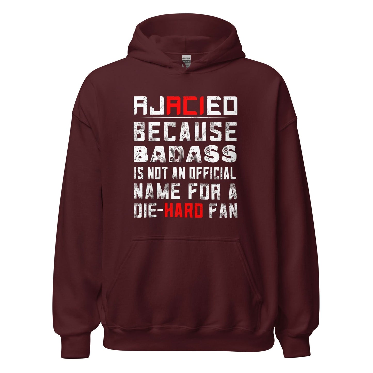 Unisex hoodie (Ajacied omdat badass geen officiële naam is)