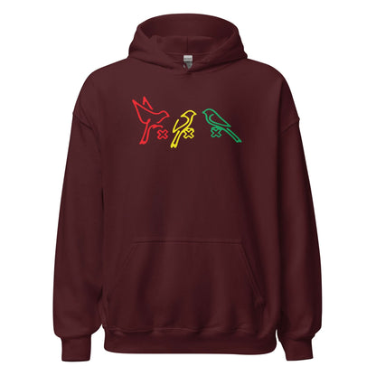 Unisex hoodie (Ajacied- three little birds)