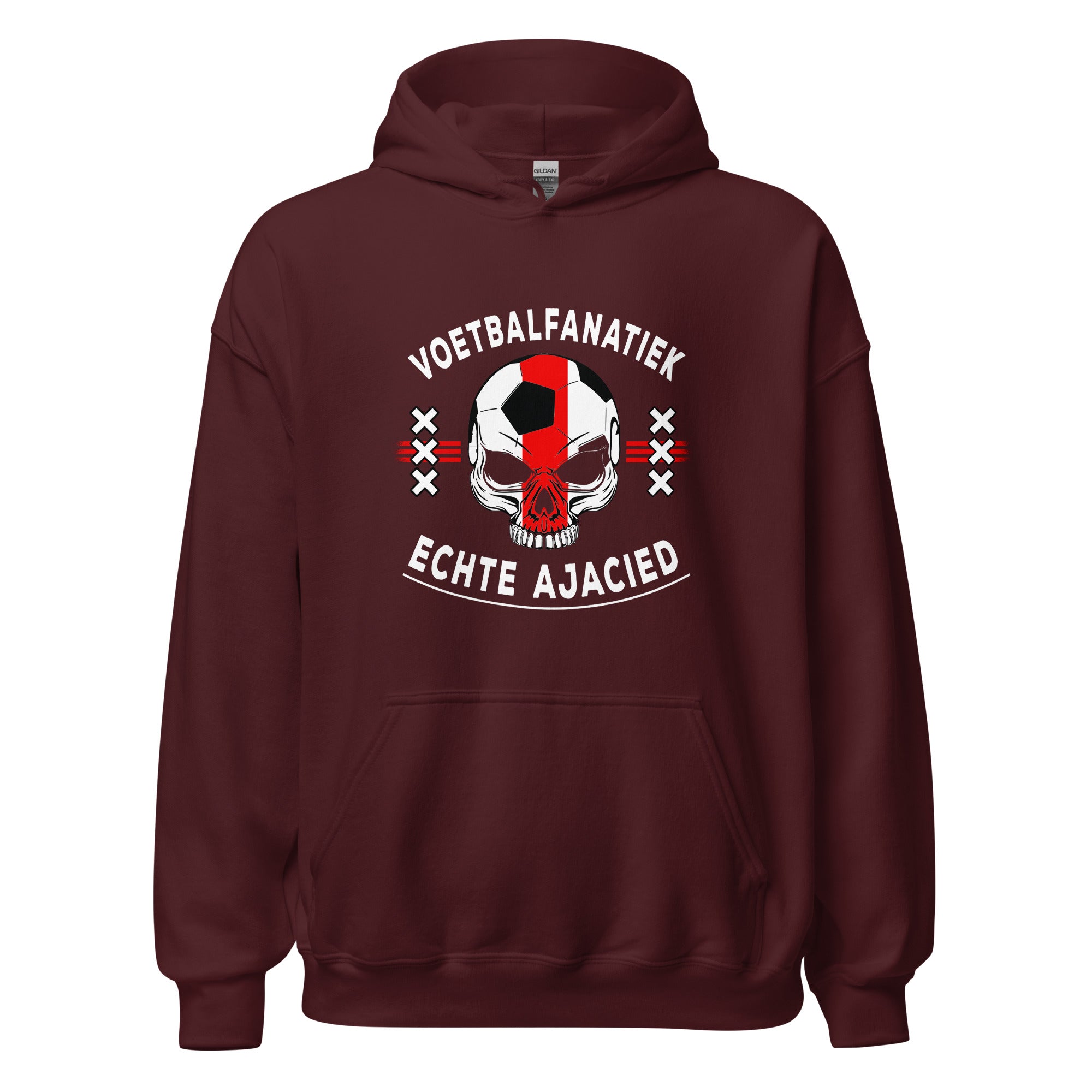 Unisex hoodie (Voetbal Fanatiek Echte Ajacied)