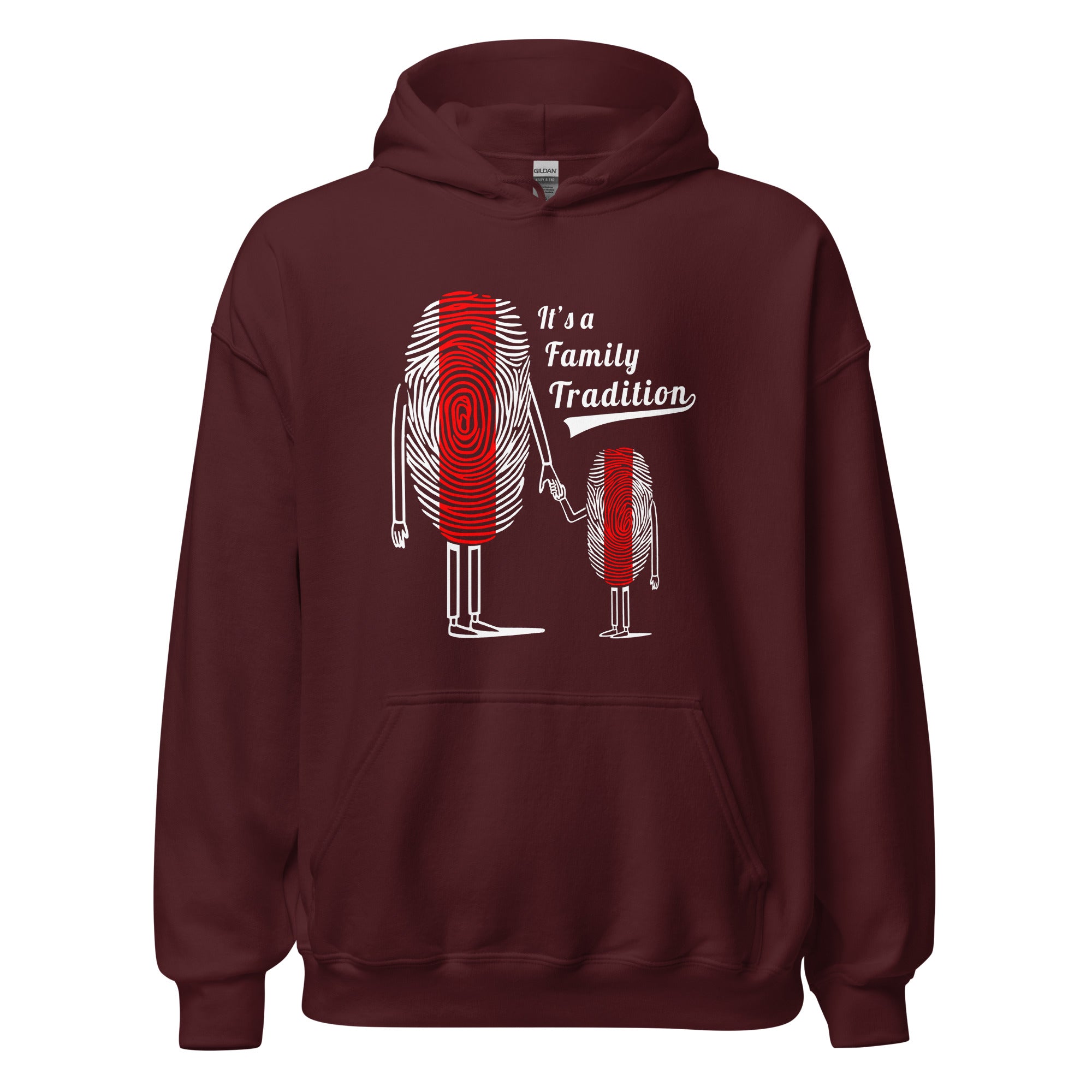 Unisex hoodie (Ajacied -  familie traditie)