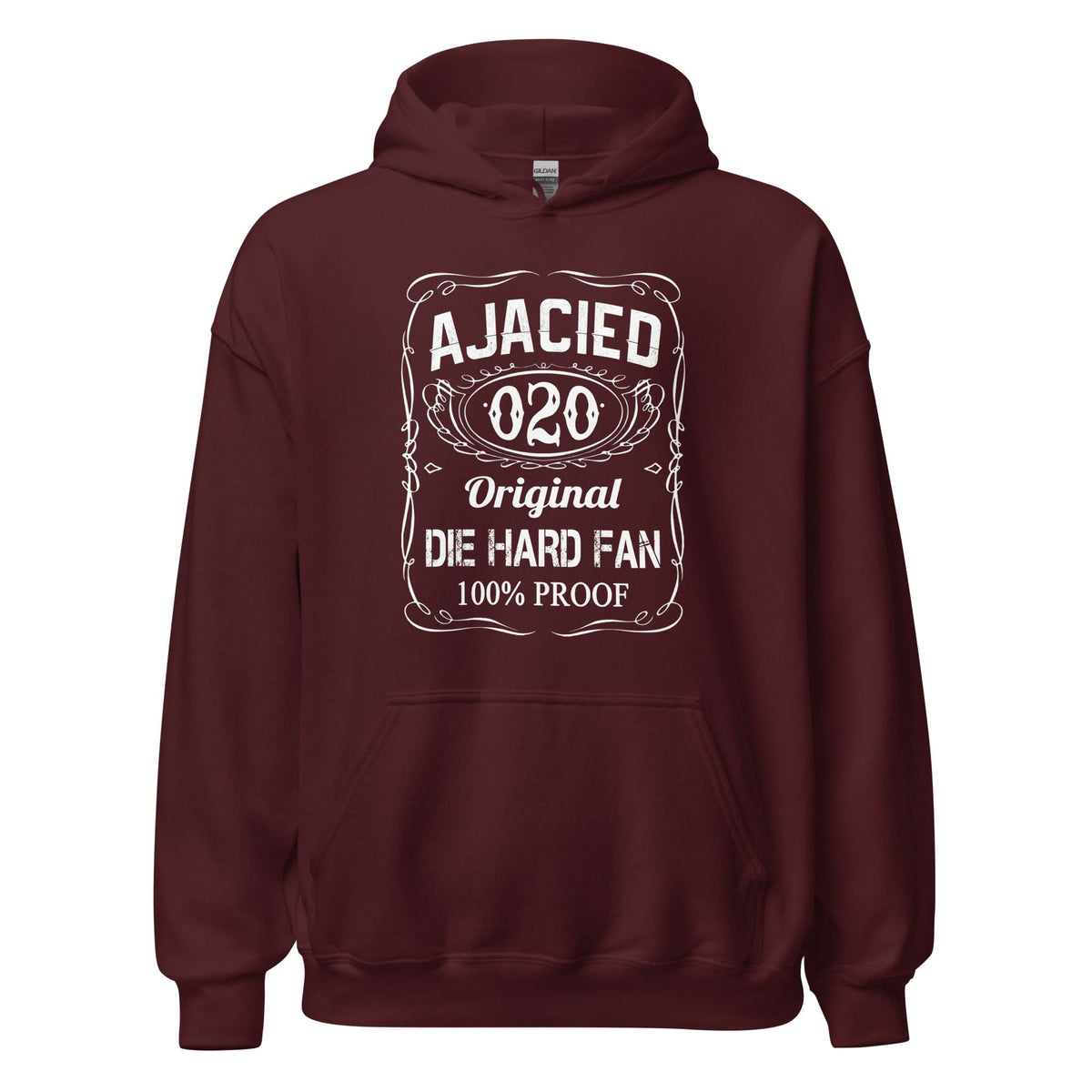 Unisex hoodie (Ajacied Originele Die hard Fan) Amsterdam