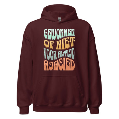 Unisex hoodie (Gewonnen of niet voor altijd Ajacied)