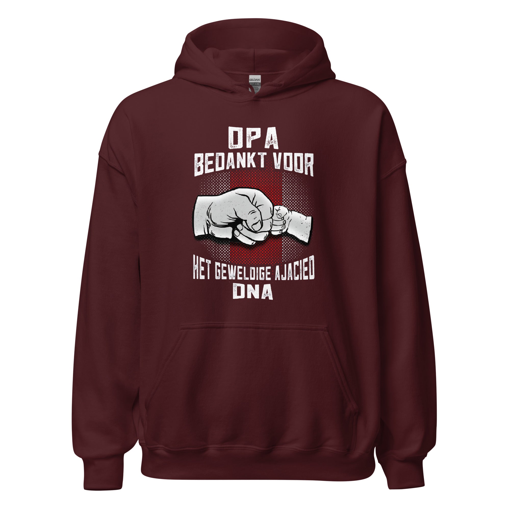 Unisex hoodie (Opa Bedankt voor het geweldige Ajacied DNA)