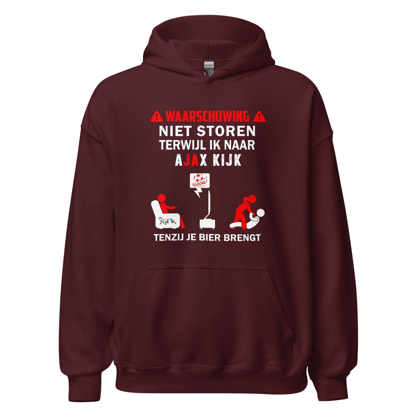 Unisex hoodie (Niet Storen Terwijl Ik Naar Ajax kijk) Ajacied