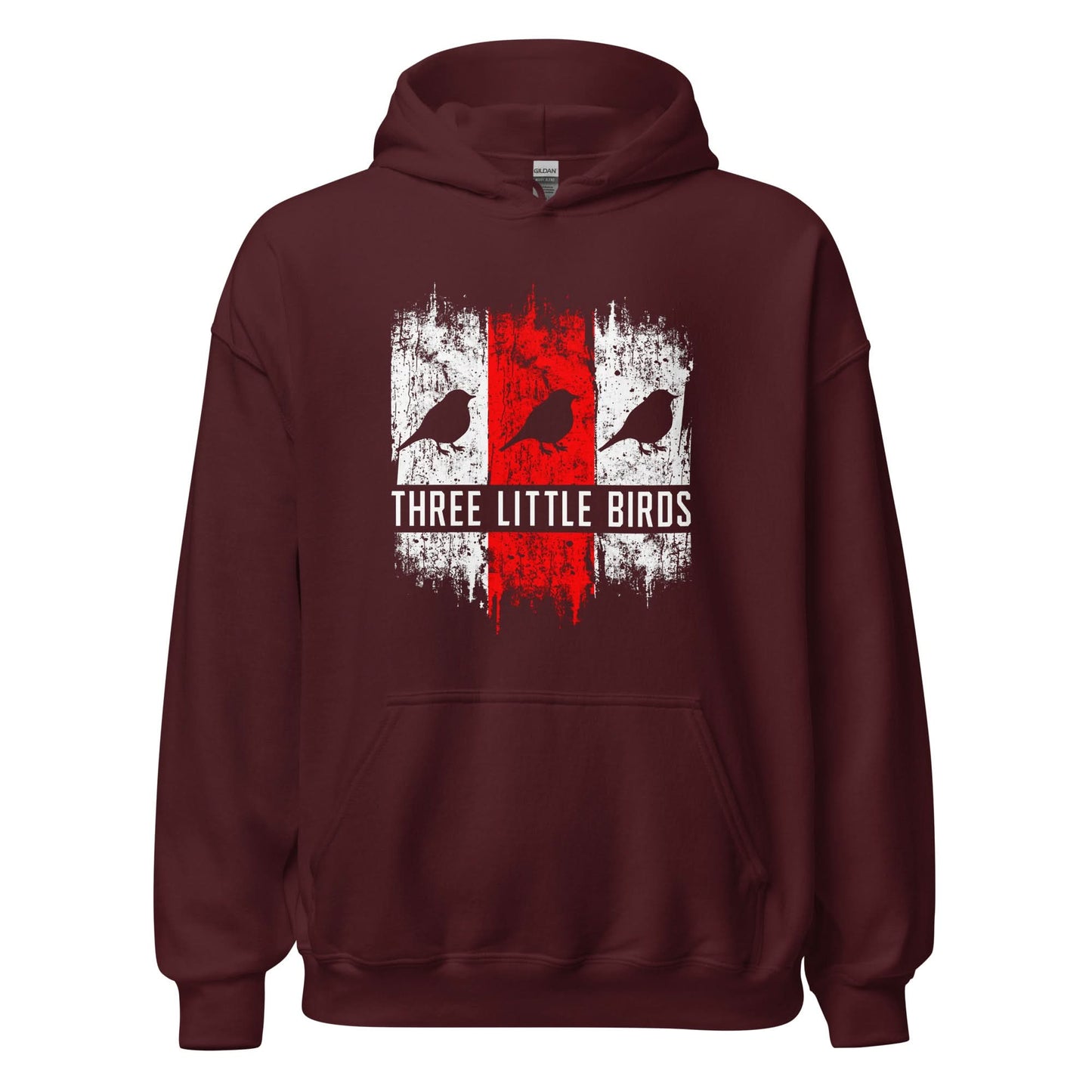 Unisex hoodie (Ajacied vlag drie kleine vogeltjes)