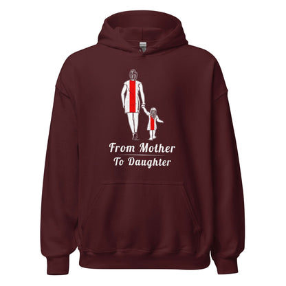 Unisex hoodie (Ajacied- Van moeder op dochter) Amsterdam