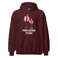 Unisex hoodie (Ajacied- Van vader op zoon) Amsterdam
