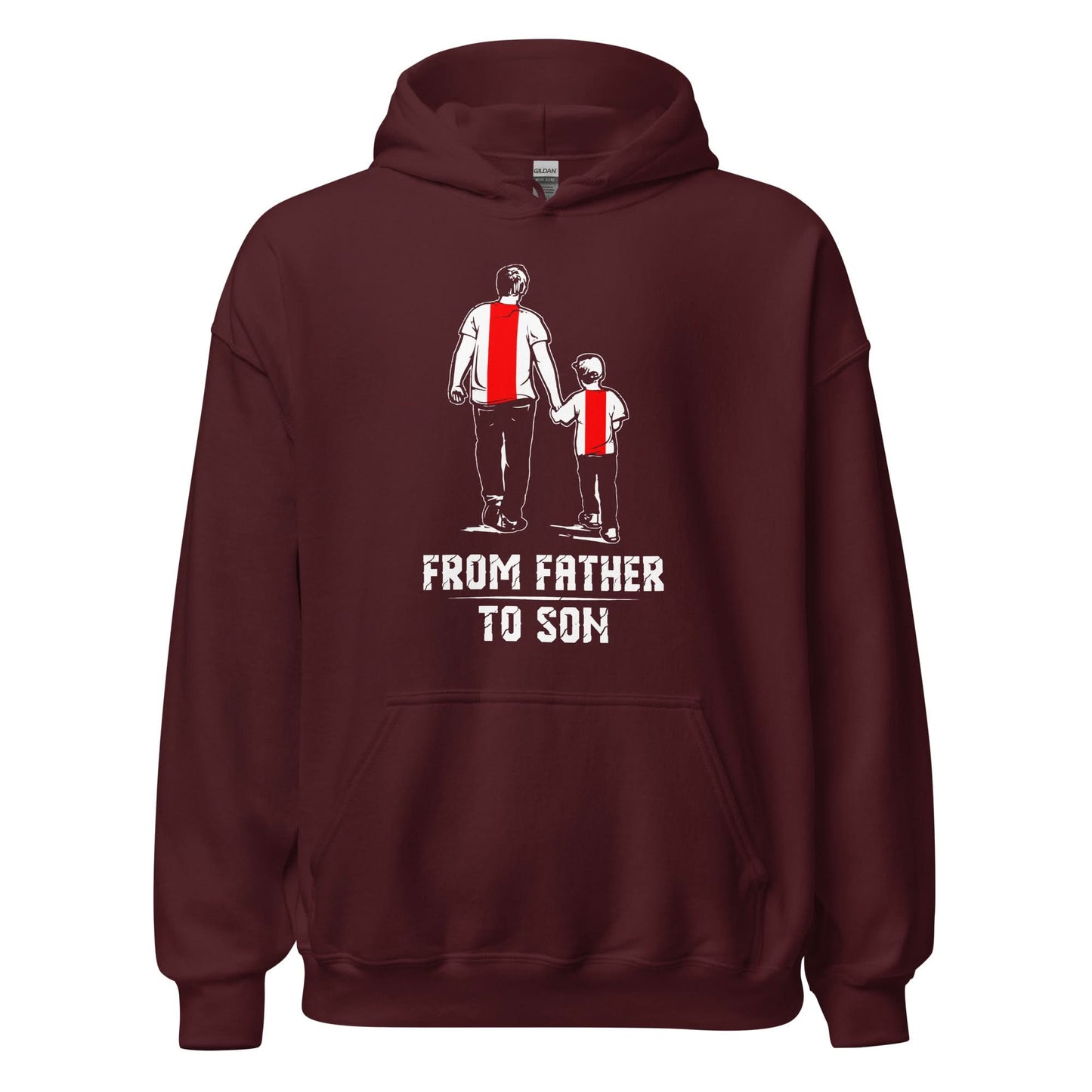 Unisex hoodie (Ajacied- Van vader op zoon) Amsterdam